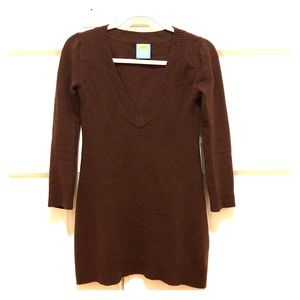 100% cashmere tunic sweater